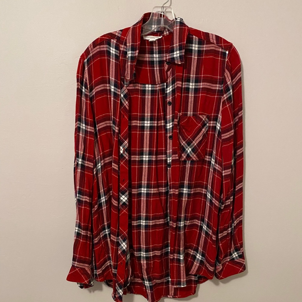 Red Plaid Flannel